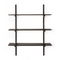 Brown Mahogany Wall Shelf | Ethnicraft PI | Oroa.com