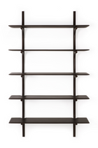 Brown Mahogany Wall Shelf | Ethnicraft PI | Oroa.com