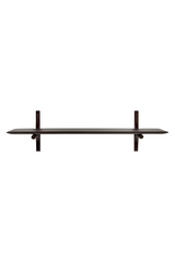 Brown Mahogany Wall Shelf | Ethnicraft PI | Oroa.com