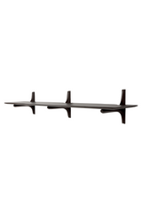 Brown Mahogany Wall Shelf | Ethnicraft PI | Oroa.com
