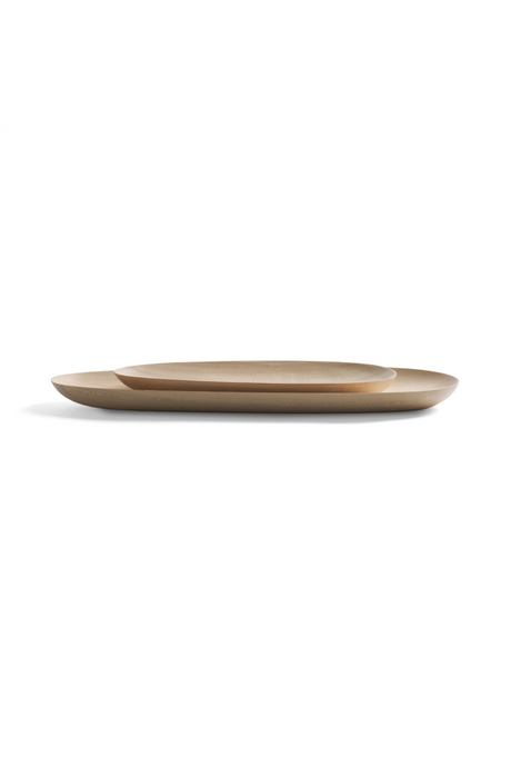 Hand-carved Oval Boards Set (2) | Ethnicraft Thin | Oroa.com