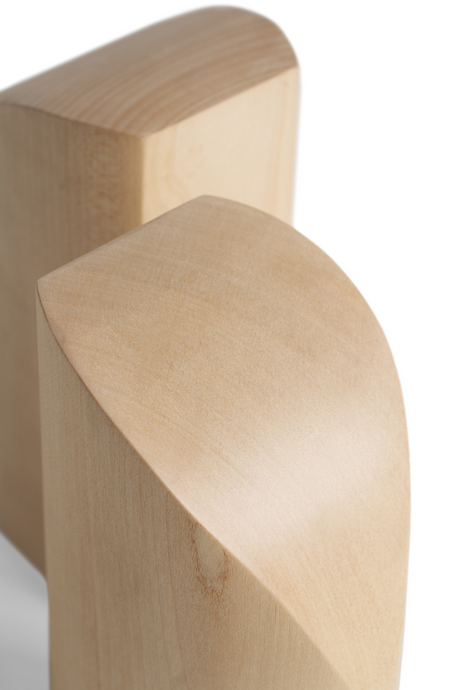 Modern Minimalist Book Ends (2) | Ethnicraft PI | Oroa.com