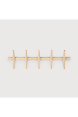 Mahogany Wall Coat Rack | Ethnicraft PI | Oroa.com