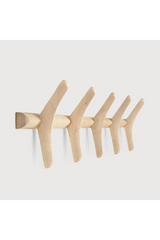 Mahogany Wall Coat Rack | Ethnicraft PI | Oroa.com