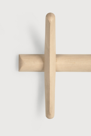 Mahogany Wall Coat Rack | Ethnicraft PI | Oroa.com