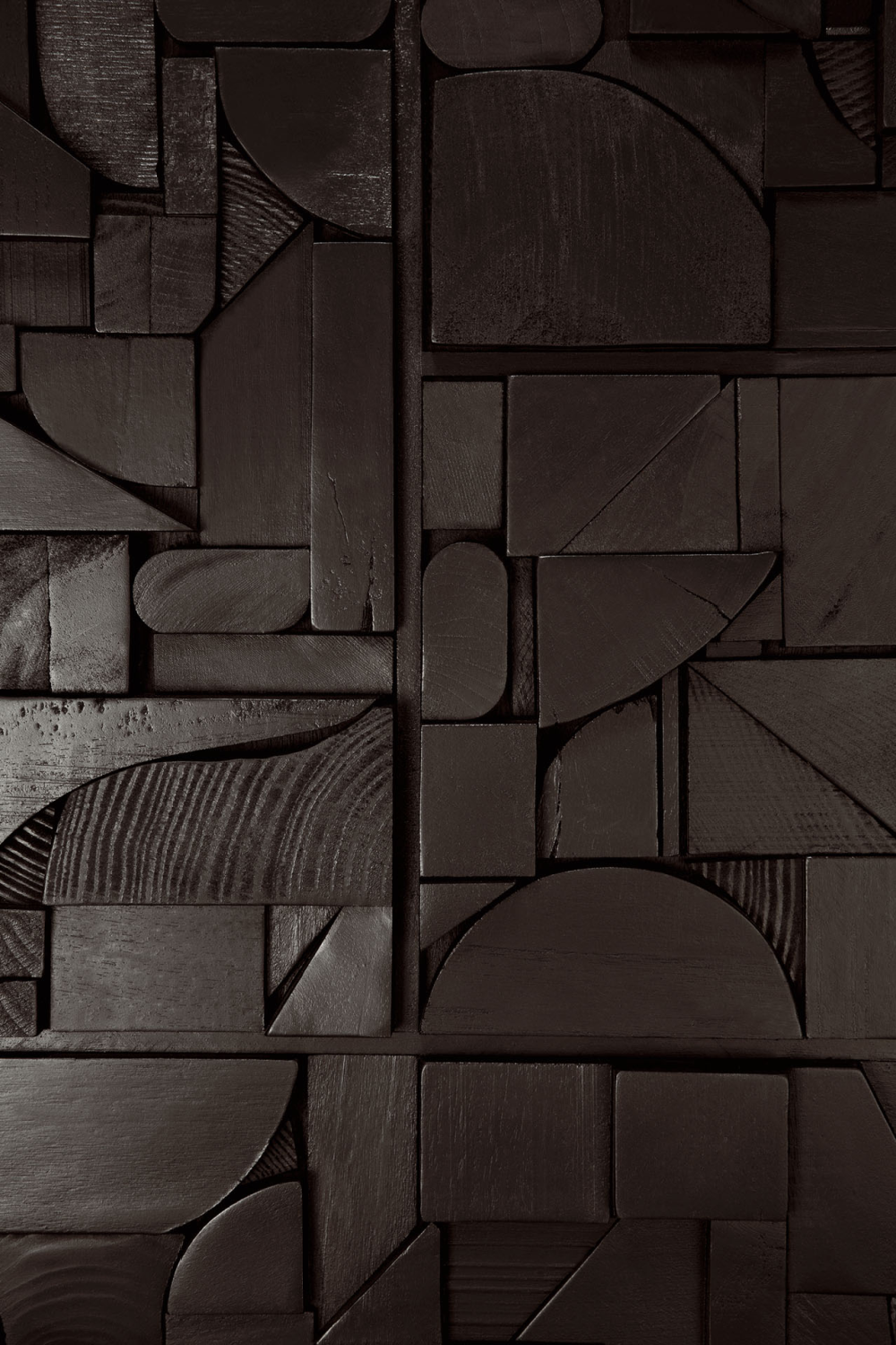 Square Puzzle Wall Art | Ethnicraft Bricks | Oroa.com