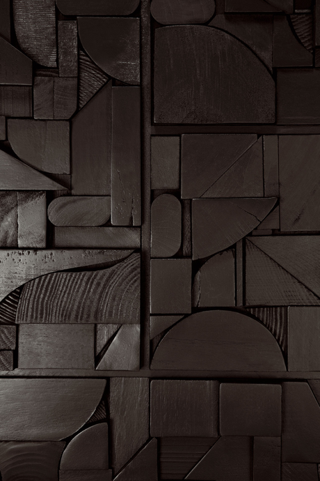 Square Puzzle Wall Art | Ethnicraft Bricks | Oroa.com