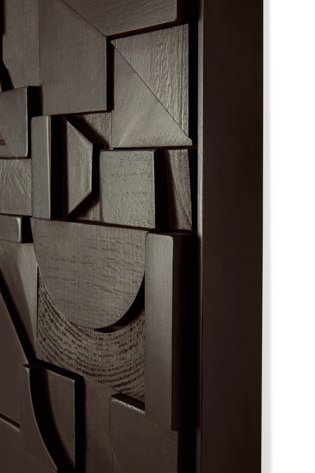 Square Puzzle Wall Art | Ethnicraft Bricks | Oroa.com