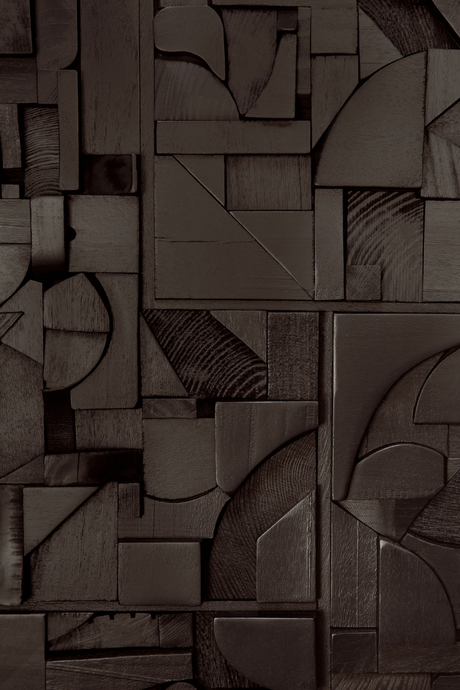 Rectangular Puzzle Wall Art | Ethnicraft Bricks | Oroa.com