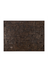 Rectangular Puzzle Wall Art | Ethnicraft Bricks | Oroa.com