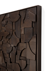 Rectangular Puzzle Wall Art | Ethnicraft Bricks | Oroa.com