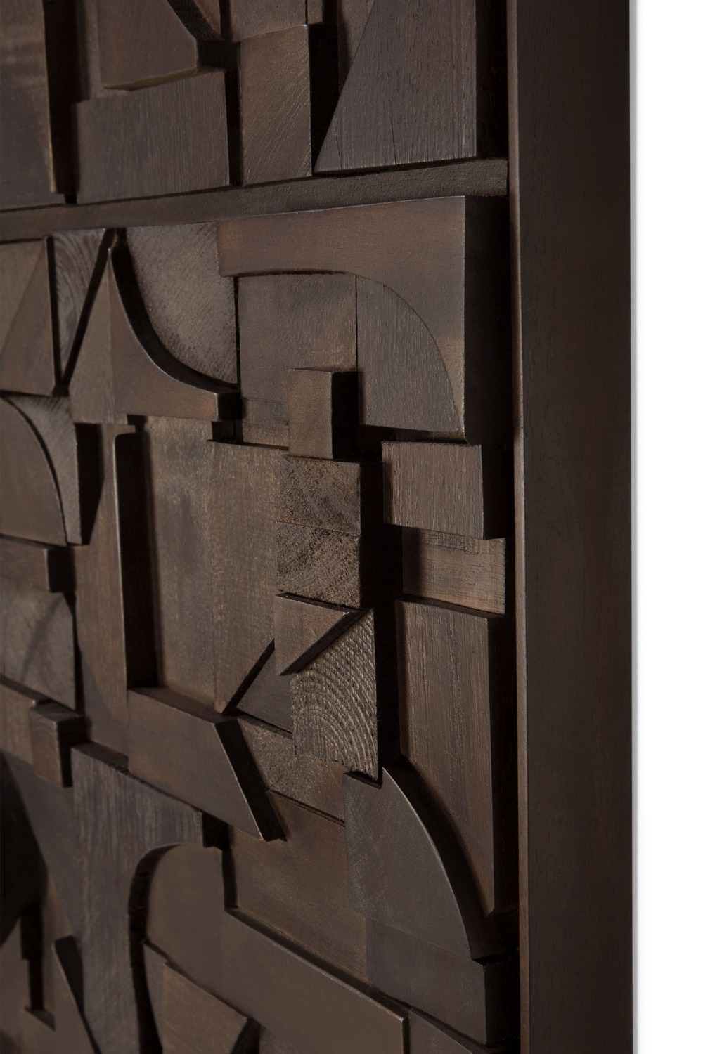 Rectangular Puzzle Wall Art | Ethnicraft Bricks | Oroa.com