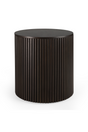 Brown Mahogany Storage Side Table | Ethnicraft Roller Max | OROA.COM