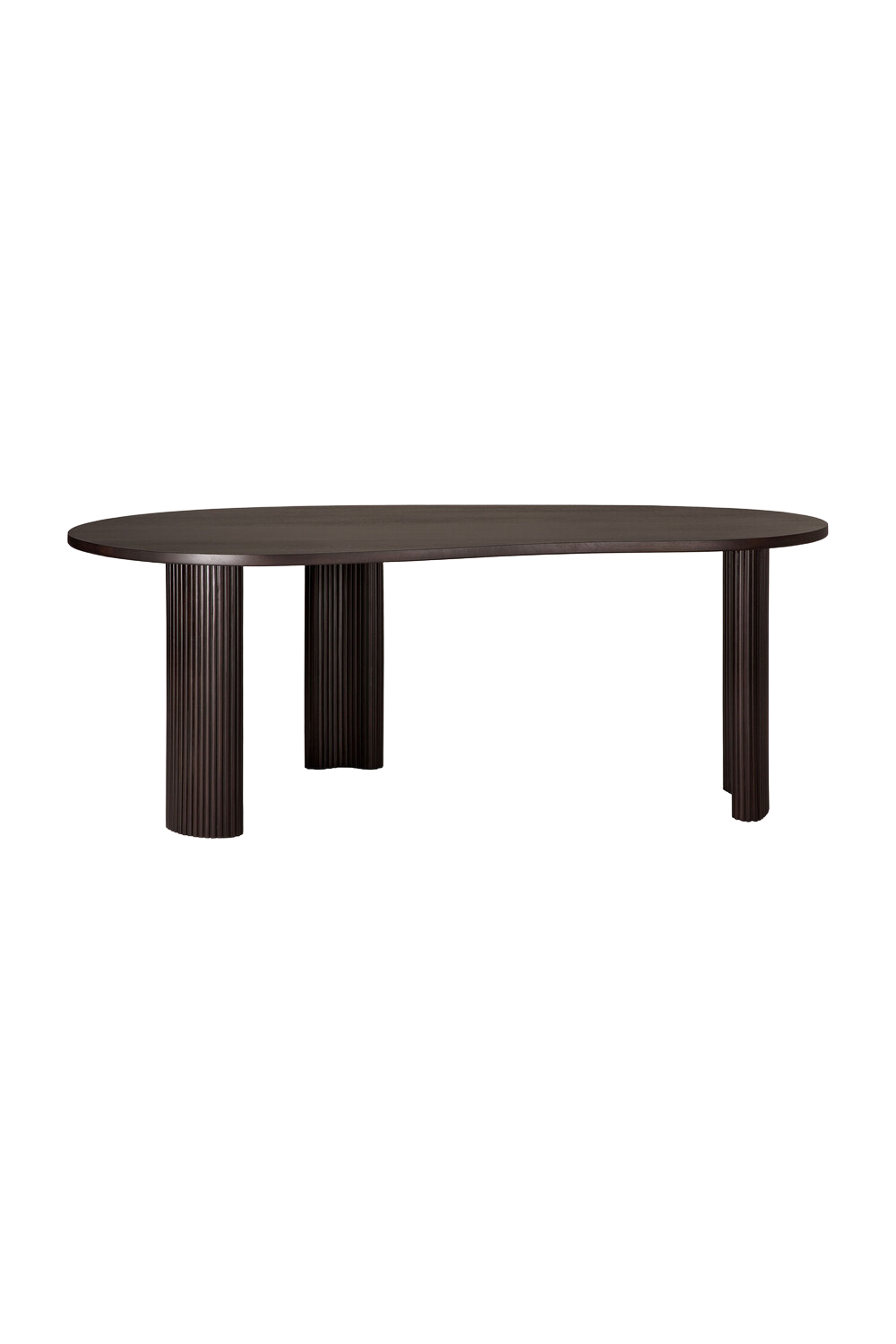 Dark Brown Mahogany Desk | Boomerang Ethnicraft | Oroa.com