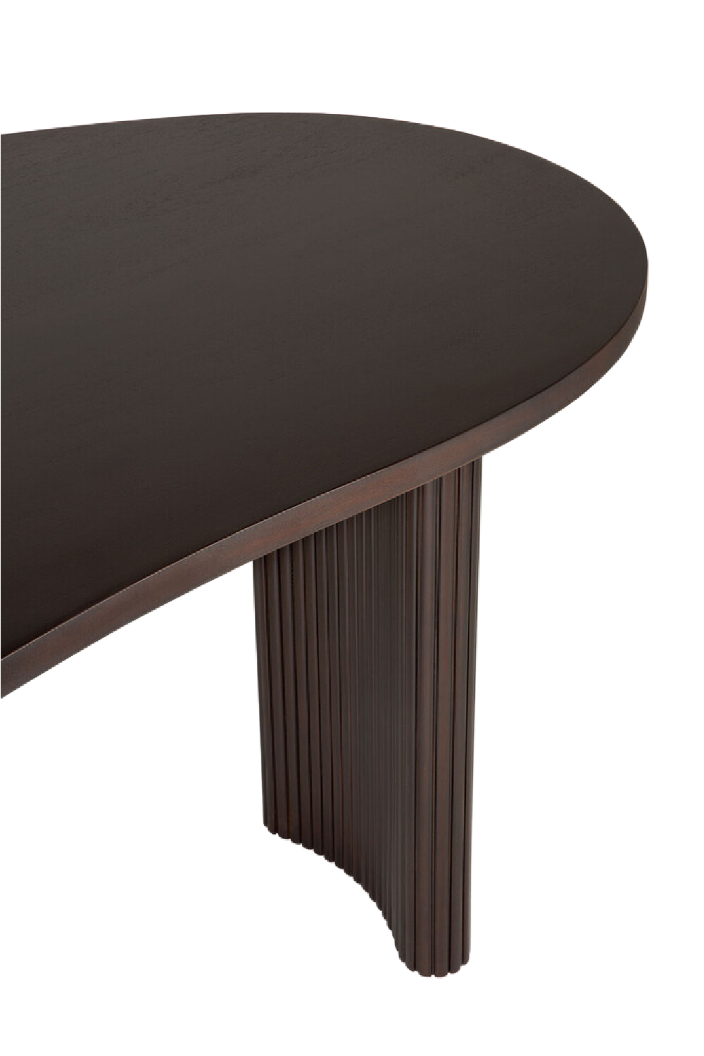 Dark Brown Mahogany Desk | Boomerang Ethnicraft | Oroa.com