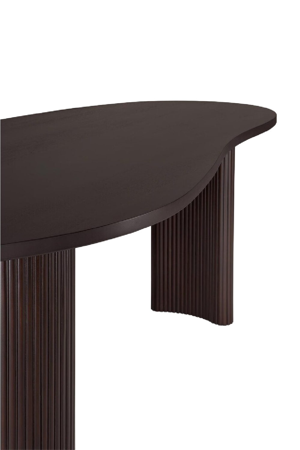 Dark Brown Mahogany Desk | Boomerang Ethnicraft | Oroa.com