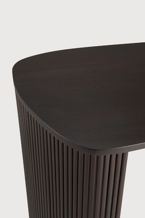 Dark Brown Mahogany Desk | Ethnicraft Roller Max | Oroa.com