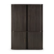 Brown Mahogany Filing Cabinet | Ethnicraft Roller Max | Oroa.com