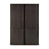 Brown Mahogany Filing Cabinet | Ethnicraft Roller Max | Oroa.com
