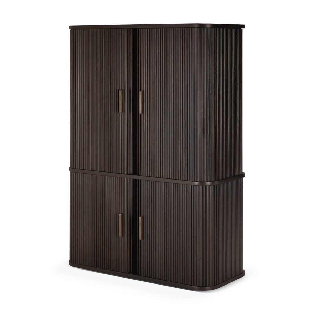 Brown Mahogany Filing Cabinet | Ethnicraft Roller Max | Oroa.com