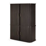 Brown Mahogany Filing Cabinet | Ethnicraft Roller Max | Oroa.com