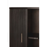 Brown Mahogany Filing Cabinet | Ethnicraft Roller Max | Oroa.com