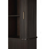 Brown Mahogany Filing Cabinet | Ethnicraft Roller Max | Oroa.com