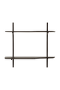 Curved Wood Wall-mounted Desk | Ehtnicraft PI | Oroa.com