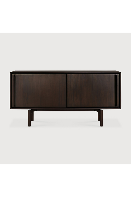 Sliding Door Mahogany Sideboard | Ethnicraft Flow | Oroa.com