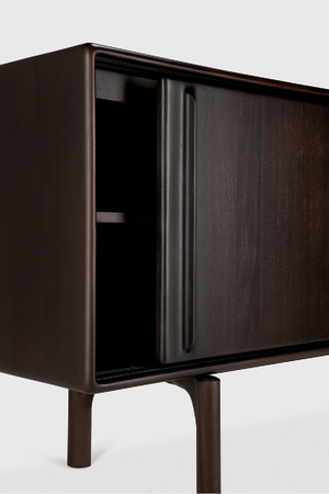 Sliding Door Mahogany Sideboard | Ethnicraft Flow | Oroa.com