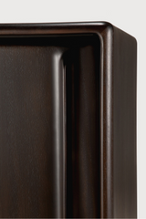 Sliding Door Mahogany Sideboard | Ethnicraft Flow | Oroa.com