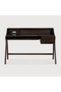 Varnished Mahogany Desk | Ethnicraft Flow | Oroa.com