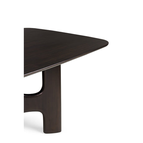Brown Mahogany Dining Table | Ethnicraft Flow | Oroa.com