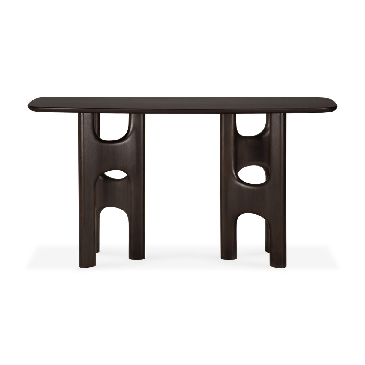   Brown Mahogany Console Table | Oroa.com