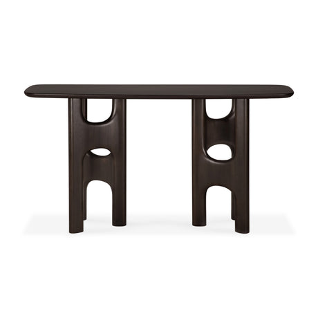   Brown Mahogany Console Table | Oroa.com