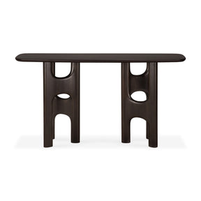Brown Mahogany Console Table | Ethnicraft Flow | Oroa.com