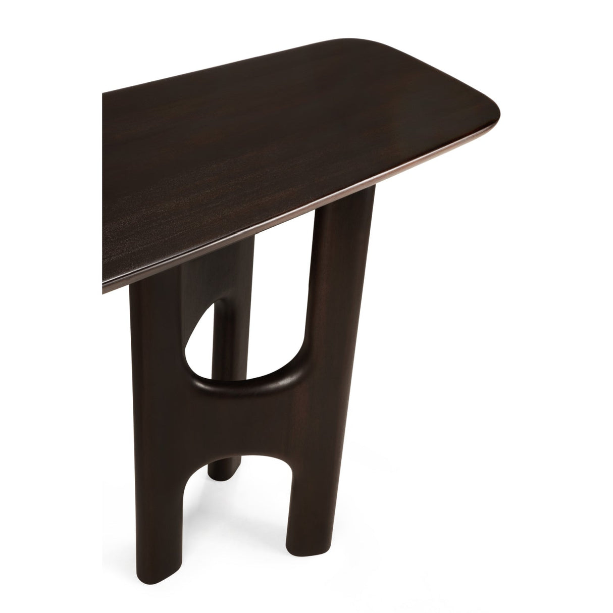 Brown Mahogany Console Table | Ethnicraft Flow | Oroa.com