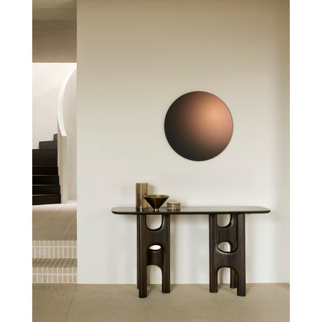 Brown Mahogany Console Table | Ethnicraft Flow | Oroa.com