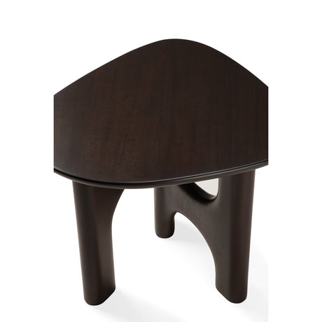 Brown Mahogany Side Table | Ethnicraft Flow | Oroa.com