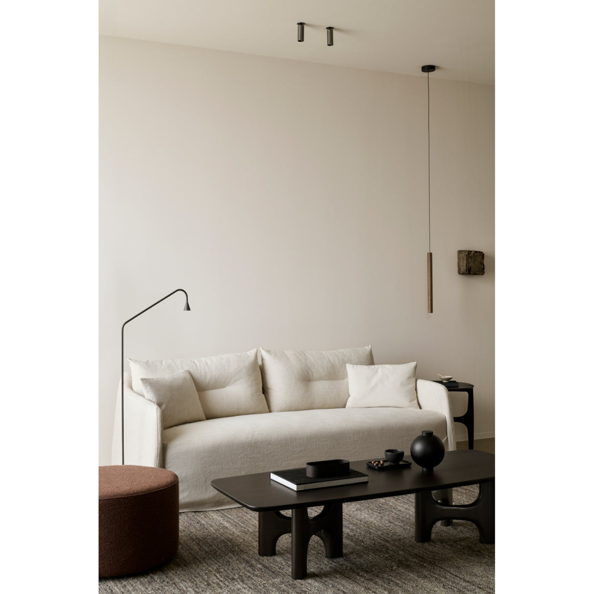   Brown Mahogany Coffee Table | Oroa.com