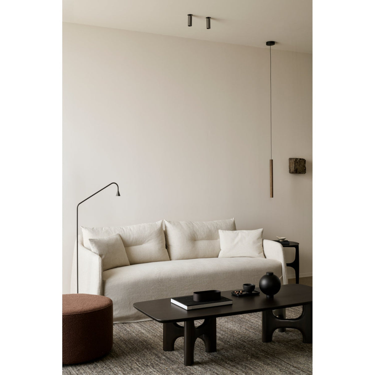 Brown Mahogany Coffee Table | Ethnicraft Flow | Oroa.com