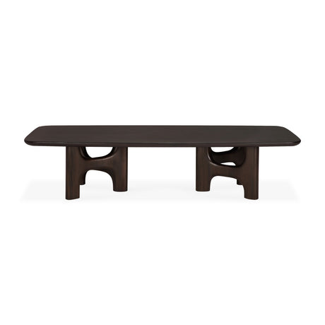 Brown Mahogany Coffee Table | Ethnicraft Flow | Oroa.com