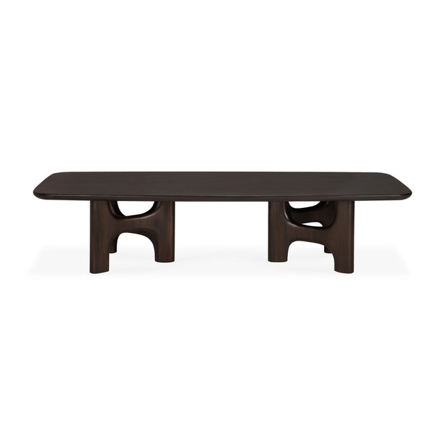 Brown Mahogany Coffee Table | Ethnicraft Flow | Oroa.com