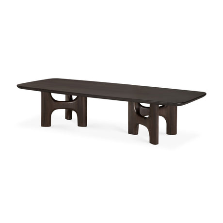 Brown Mahogany Coffee Table | Ethnicraft Flow | Oroa.com