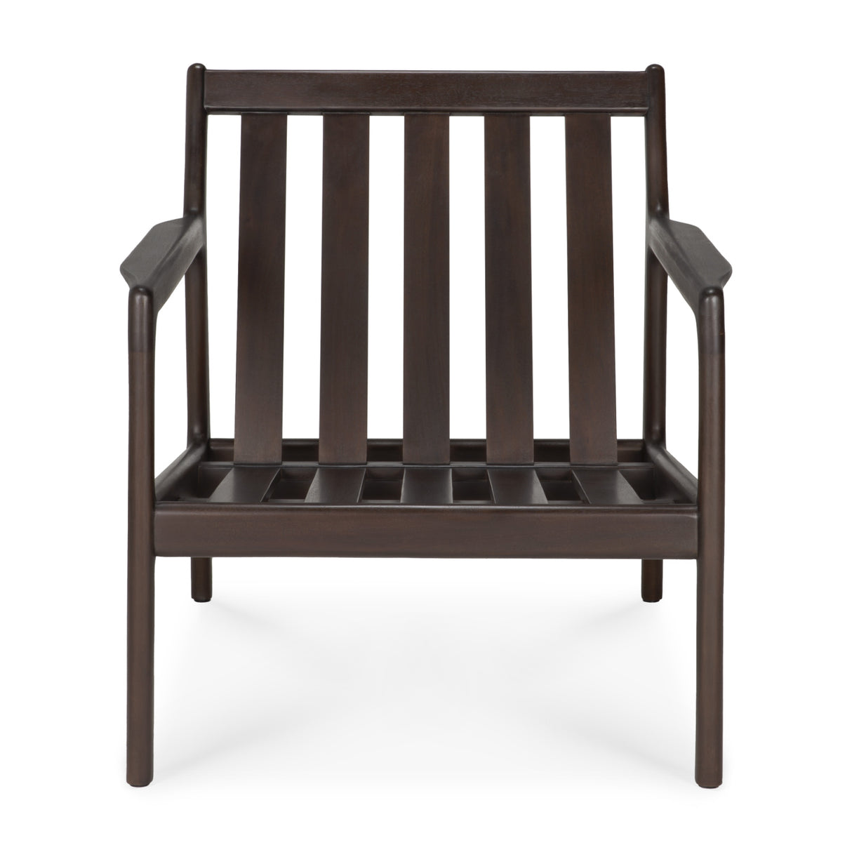   Brown Mahogany Lounge Chair | Oroa.com