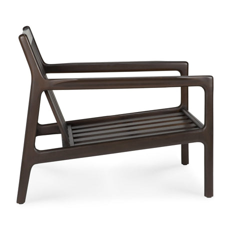 Brown Mahogany Lounge Chair | Ethnicraft Jack | Oroa.com