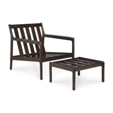Brown Mahogany Lounge Chair | Ethnicraft Jack | Oroa.com