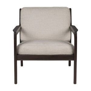   Brown Mahogany Lounge Chair | Oroa.com