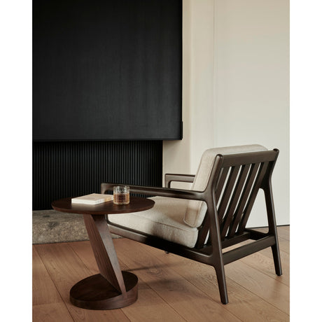 Brown Mahogany Lounge Chair | Ethnicraft Jack | Oroa.com