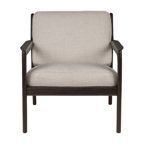 Brown Mahogany Lounge Chair | Ethnicraft Jack | Oroa.com